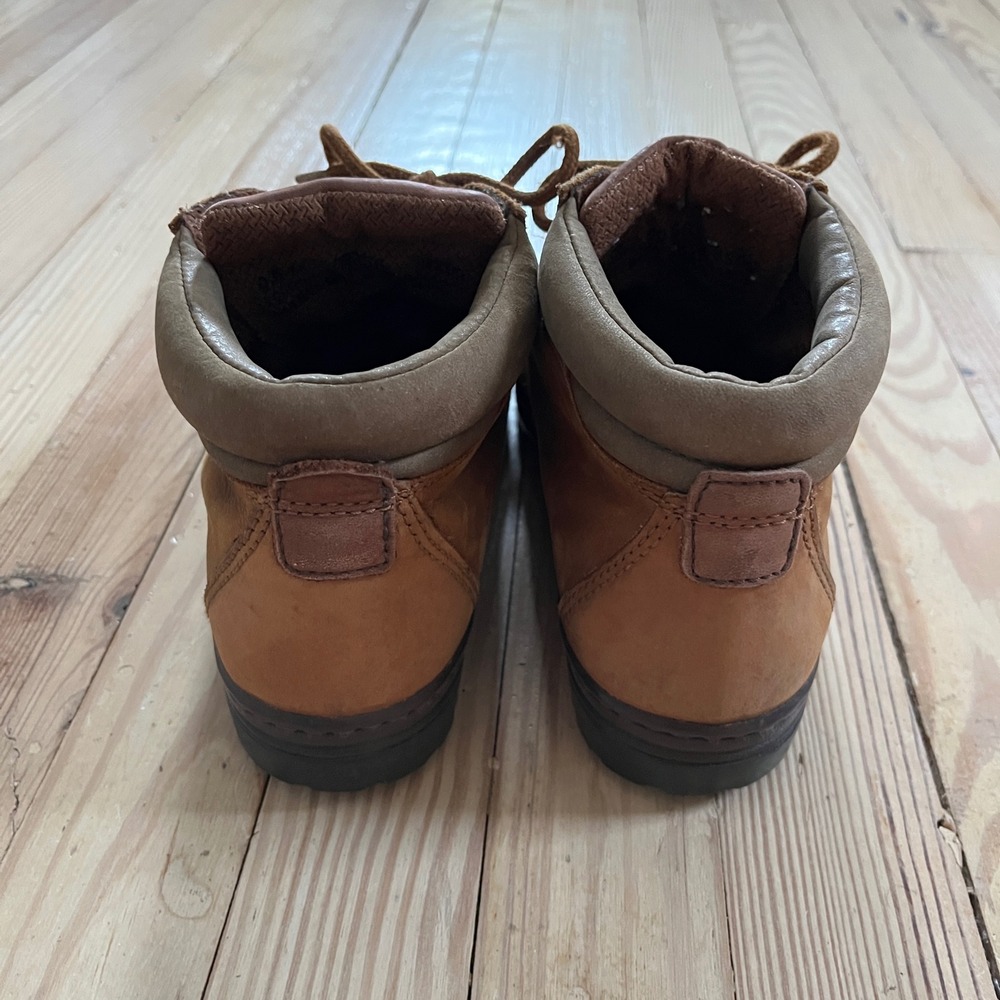 Timberland 69538 Womens Wheat Leather Waterproof Ankle Hiking Boots Size 9.5 - Picture 4 of 9